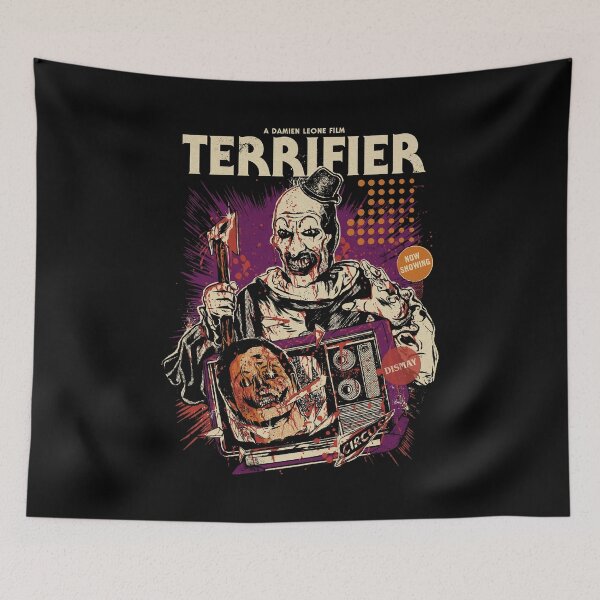 Item preview, Clown Dead Air Xmas poster designed and sold by Morehedions.