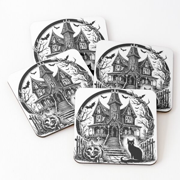 Item preview, Spooky Night at the Haunted House designed and sold by Thai Vibe Studio.