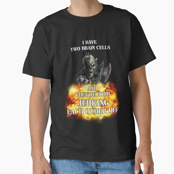 Item preview, i have two brain cells and theyre both jerking each other off designed and sold by InMyMentalEra.