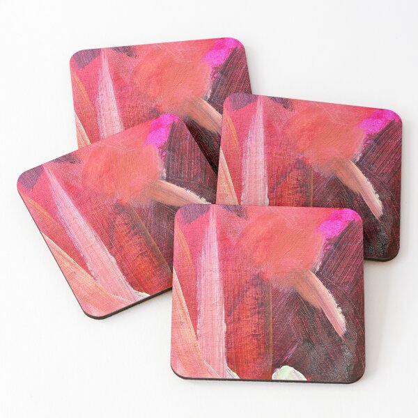 Item preview, Abstract Painting Close Up - Hot Fire Colours designed and sold by InkAndFibres.