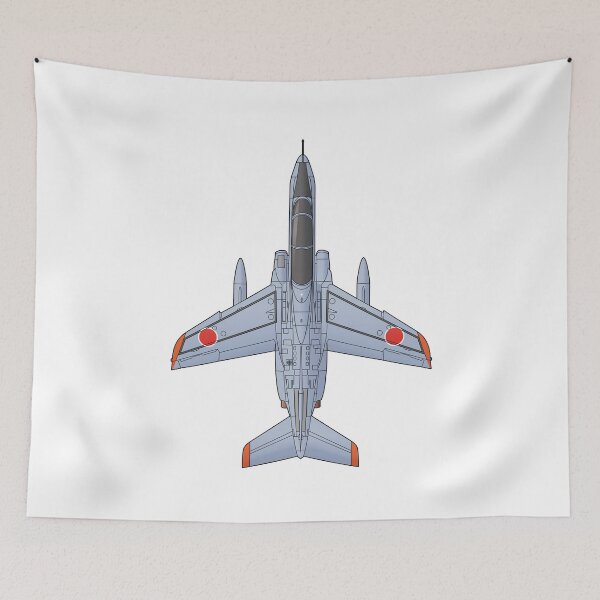 Item preview, JASDF T-4 Jet Trainer Aircraft HD 4C Illustration designed and sold by MIL-ART-JPN.