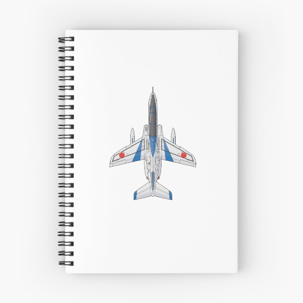 Item preview, JASDF T-4 BLUE IMPULSE Jet Trainer Aircraft HD 4C Illustration designed and sold by MIL-ART-JPN.