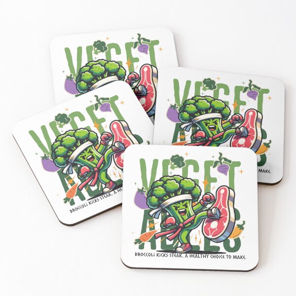 Item preview, Broccoli kicks steak, a healthy choice to make designed and sold by wesdesignshop.