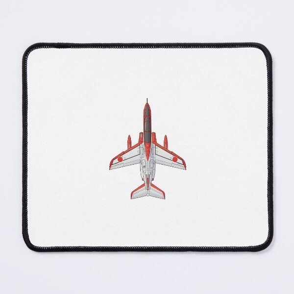 Item preview, JASDF T-4 RED DOLPHIN Jet Trainer Aircraft HD 4C Illustration designed and sold by MIL-ART-JPN.