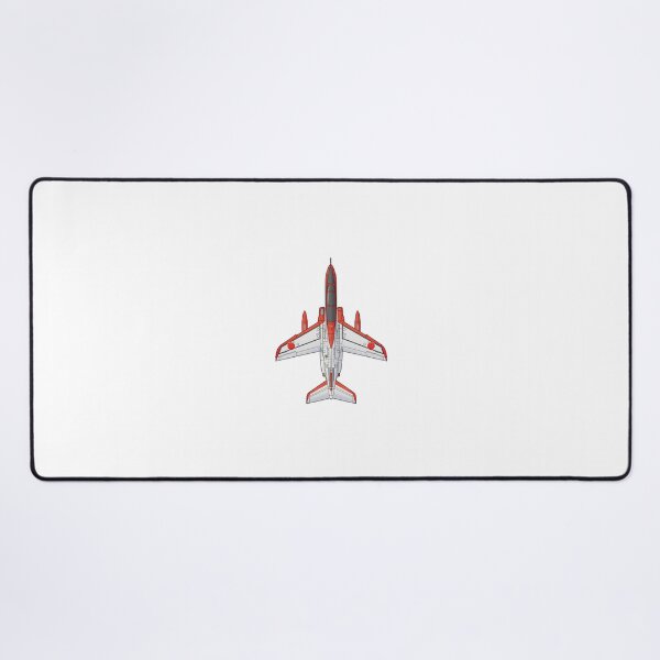 Item preview, JASDF T-4 RED DOLPHIN Jet Trainer Aircraft HD 4C Illustration designed and sold by MIL-ART-JPN.