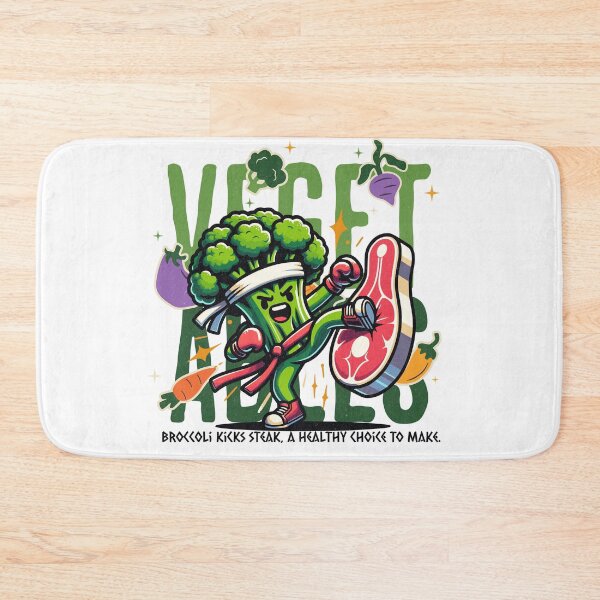 Item preview, Broccoli kicks steak, a healthy choice to make designed and sold by wesdesignshop.