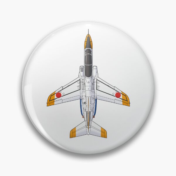 Item preview, JASDF XT-4 Jet Trainer Aircraft PROTOTYPE HD 4C Illustration designed and sold by MIL-ART-JPN.