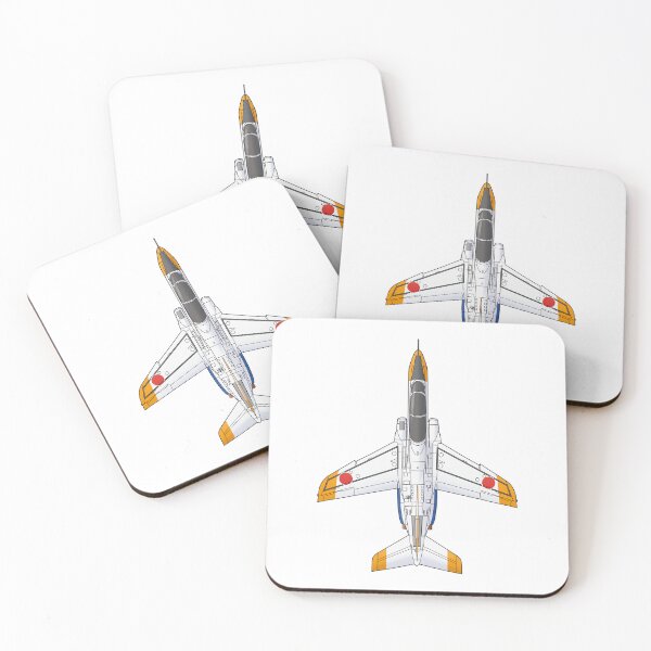 Item preview, JASDF XT-4 Jet Trainer Aircraft PROTOTYPE HD 4C Illustration designed and sold by MIL-ART-JPN.