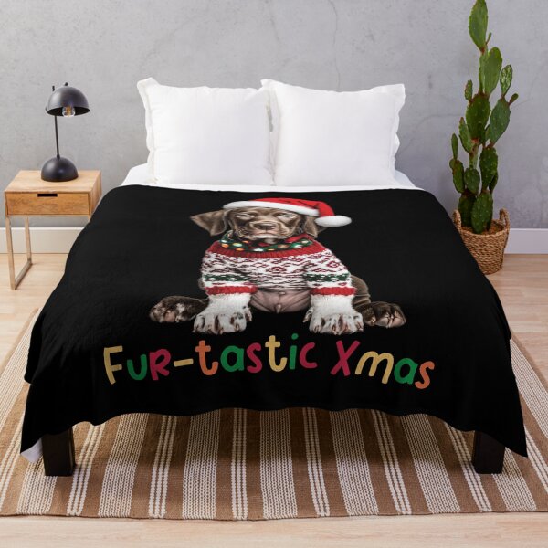 Item preview, Christmas Funny Gift German Shorthaired Pointer Dog Santa Holiday designed and sold by Brightwalk.