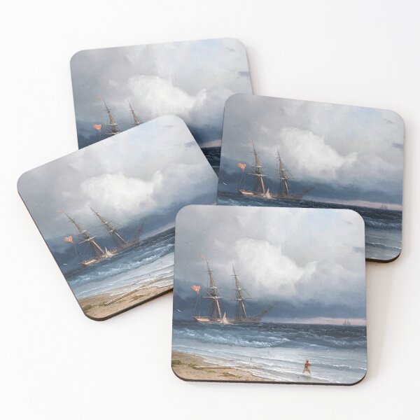 Item preview, Ship by the Shore designed and sold by Craphe.