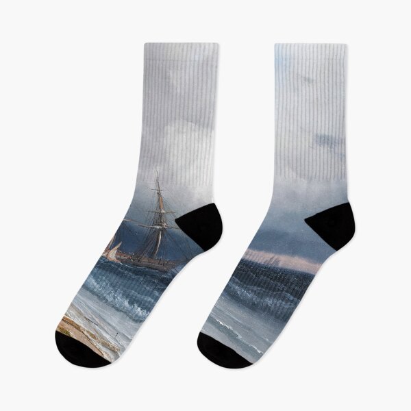 Item preview, Ship by the Shore designed and sold by Craphe.