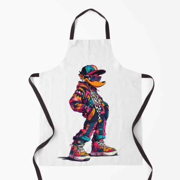 Item preview, Bold Retro Cartoon duck with 90s Style & Vivid Colors designed and sold by Jasava Shop.