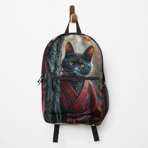 Item preview, Samurai Cat In red Kimono designed and sold by NPC-Trader.
