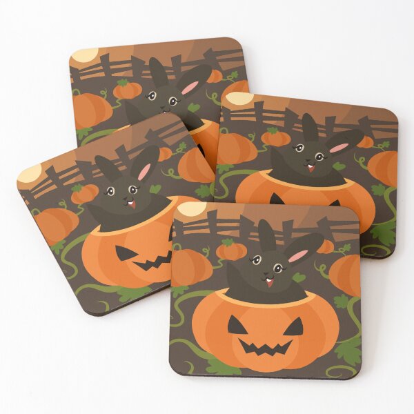 Item preview, Bucky the Bunbun: Pumpkin Paws designed and sold by Kyna Arts.