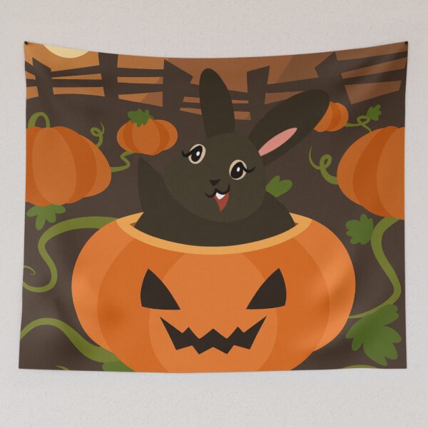 Item preview, Bucky the Bunbun: Pumpkin Paws designed and sold by Kyna Arts.