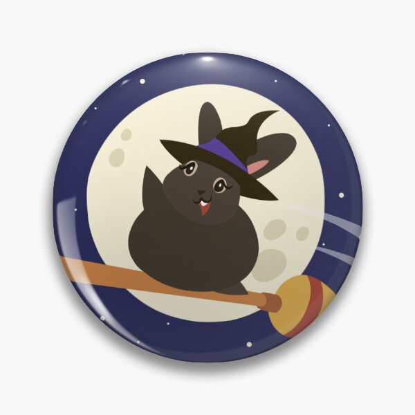 Item preview, Bucky the Bunbun: Witchy Ride designed and sold by Kyna Arts.