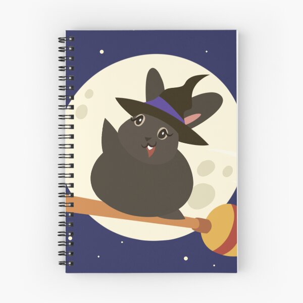 Item preview, Bucky the Bunbun: Witchy Ride designed and sold by Kyna Arts.