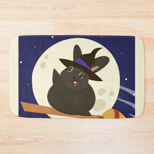 Item preview, Bucky the Bunbun: Witchy Ride designed and sold by Kyna Arts.