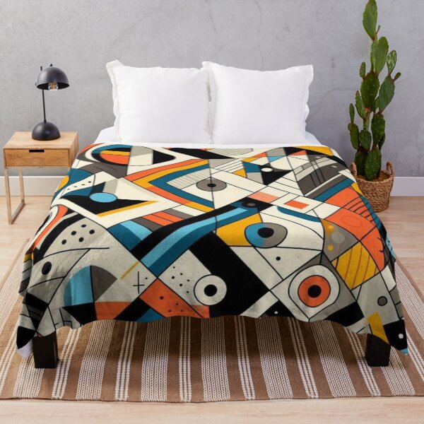 Item preview, Vibrant Geometric Pattern Art | Colorful Shapes Design Collection  designed and sold by TrendyDesign159.