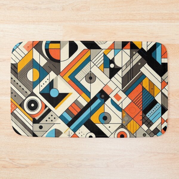 Item preview, Vibrant Geometric Pattern Art | Colorful Shapes Design Collection  designed and sold by TrendyDesign159.