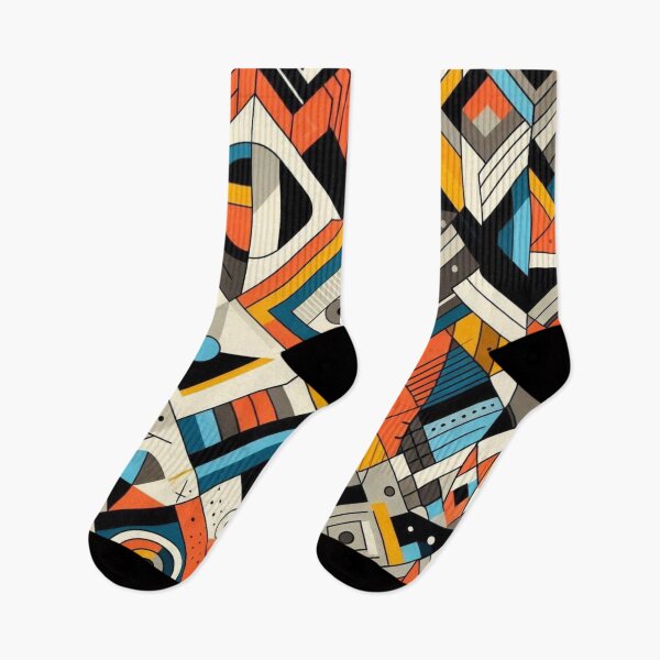 Item preview, Vibrant Geometric Pattern Art | Colorful Shapes Design Collection  designed and sold by TrendyDesign159.