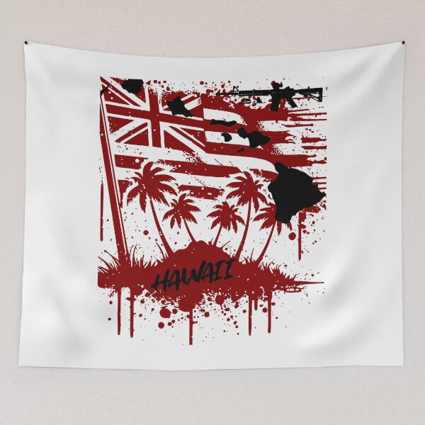 Item preview, Hawaiian Flag - State of Hawaii 2A designed and sold by InkdGraphix.