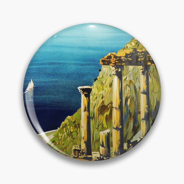 Item preview, Vintage tourist poster. Taormina, Italy. designed and sold by likiska.