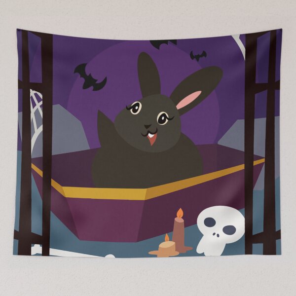 Item preview, Bucky the Bunbun: Casket Cuddles  designed and sold by Kyna Arts.
