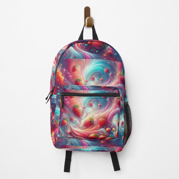 Item preview, Spectacular Colorful Strawberry Pattern designed and sold by DigiDreamyArt.