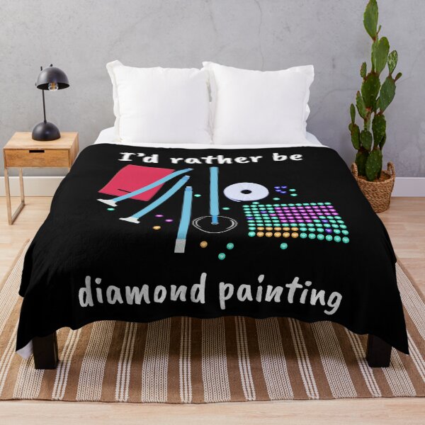 Item preview, I´d rather be Diamond Painting designed and sold by MooonTees.