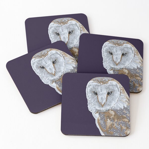 Item preview, Barn Owl Portrait designed and sold by GeoCreate.