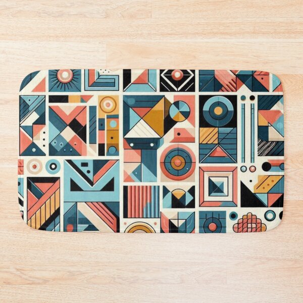 Item preview, Vibrant Geometric Pattern Art | Colorful Shapes Design Collection  designed and sold by TrendyDesign159.