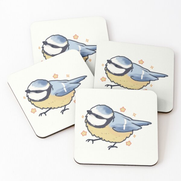 Item preview, Cute Eurasian Blue Tit   designed and sold by Artofmayara.