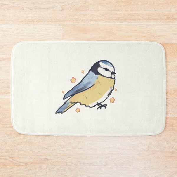 Item preview, Cute Eurasian Blue Tit illustration  designed and sold by Artofmayara.