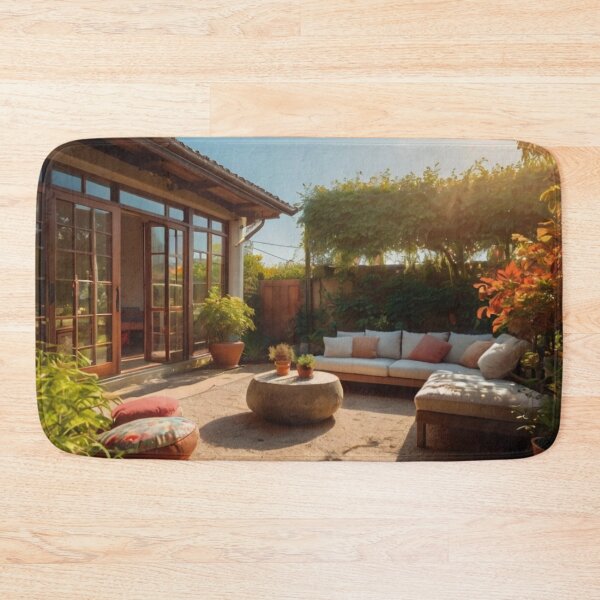 Item preview, Sunny Day Serenity on the Terrace designed and sold by BlareBlare.