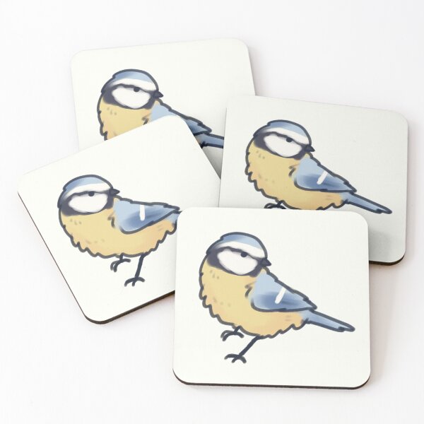 Item preview, Cute Eurasian Blue Tit art  designed and sold by Artofmayara.