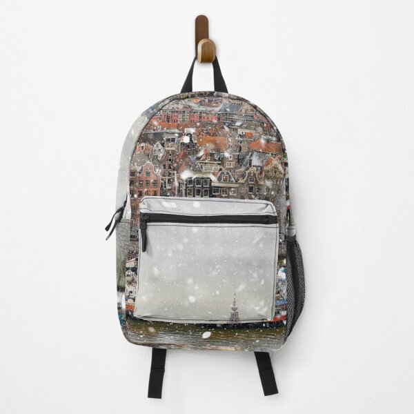 Item preview, Bird's view on Amsterdam in snow designed and sold by Photopat.