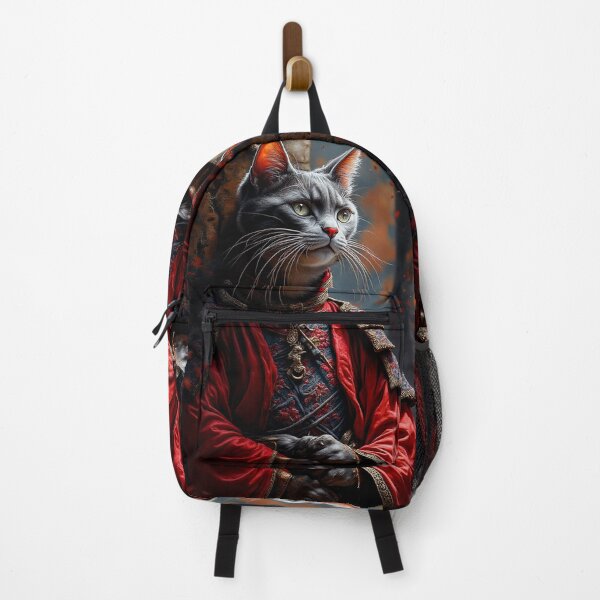 Item preview, Samurai Cat In red Amore designed and sold by NPC-Trader.