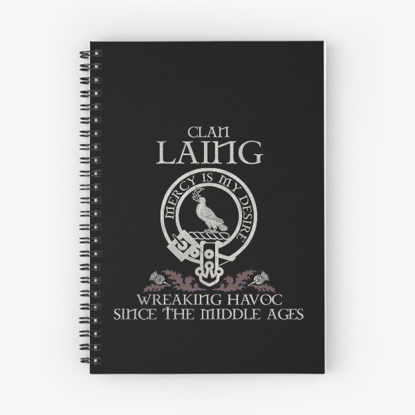 Item preview, Clan Laing Artefact crest Scottish surname tartan Thistle vintage designed and sold by Clan1093.