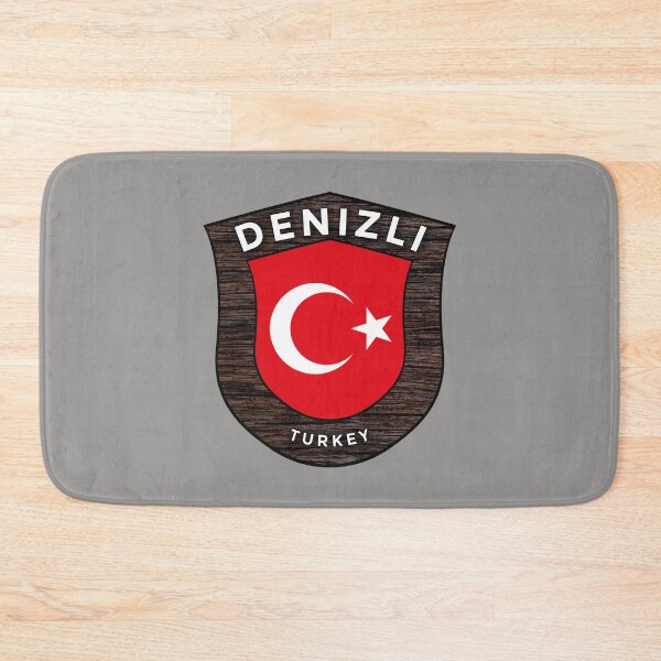 Item preview, Denizli Turkey Emblem Flag designed and sold by World Designs.