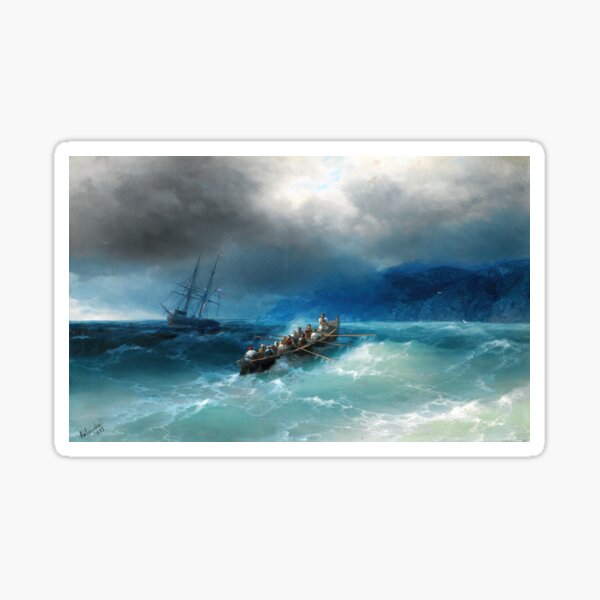 Item preview, Storm over the Black Sea designed and sold by Craphe.