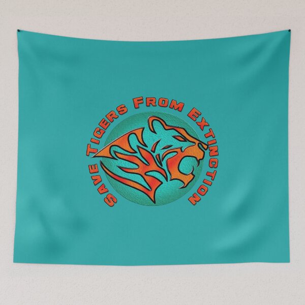 Item preview, Save Tigers from Extinction  designed and sold by onboarddesigns.