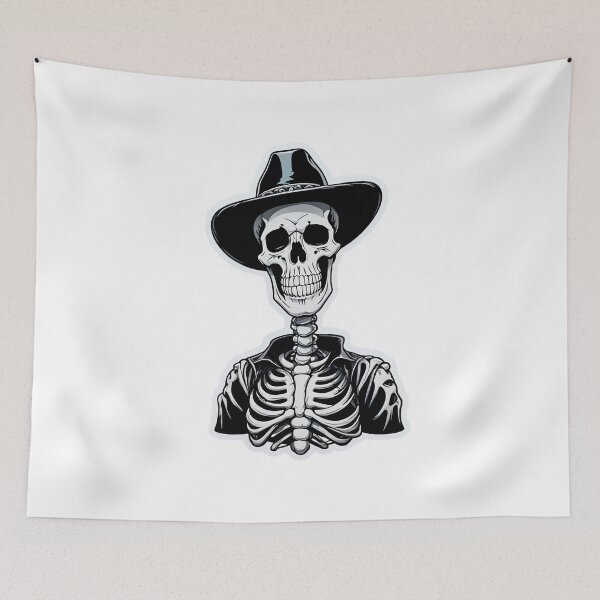Item preview, Skeleton Cowboy designed and sold by Bunmigraphics .
