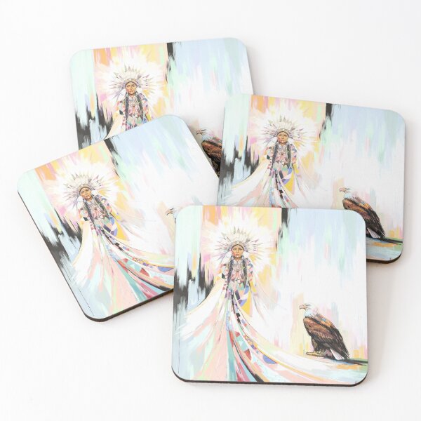 Item preview, Native American Woman And Eagle  designed and sold by JANA4446.