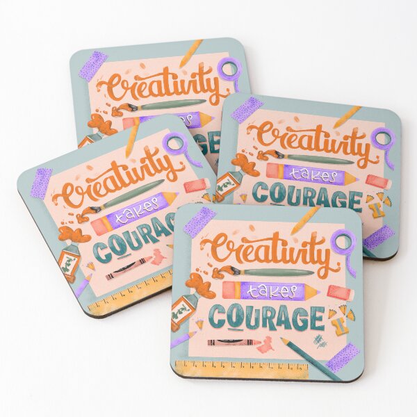 Item preview, Creativity Take Courage designed and sold by AlisonNolan.