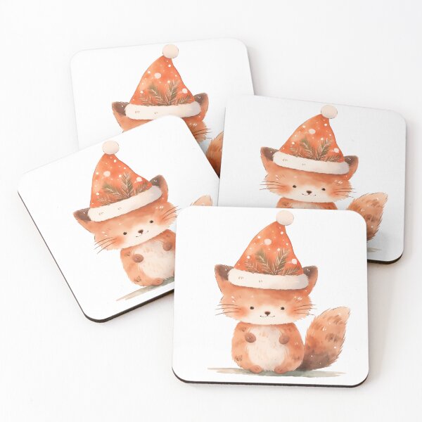 Item preview, Cozy Christmas Fox designed and sold by faraday0717.