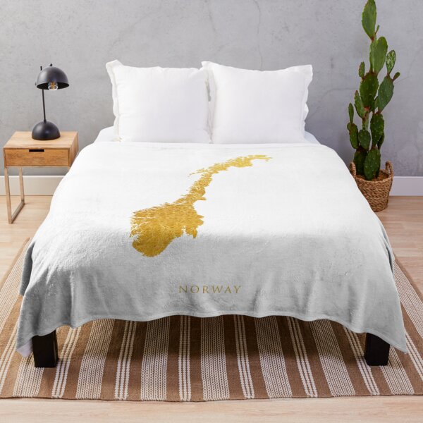 Item preview, Norway Gold Map designed and sold by ArtPrints.