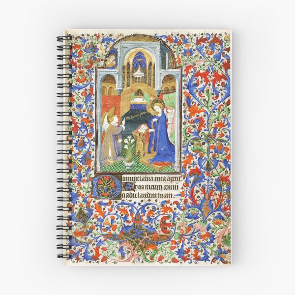 Item preview, Medieval illuminated codex. The Annunciation of the Virgin designed and sold by likiska.