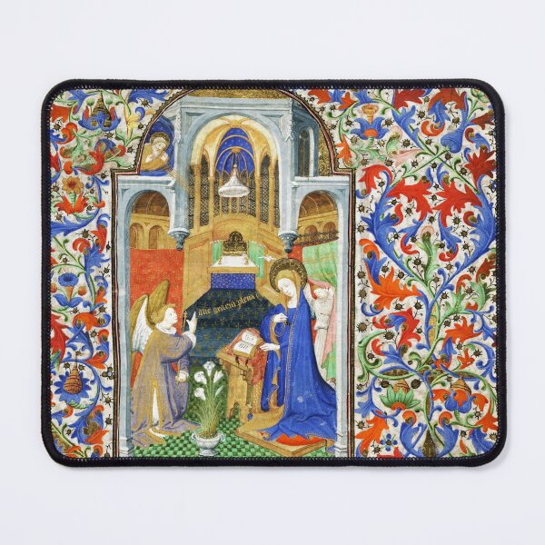 Item preview, Medieval illuminated codex. The Annunciation of the Virgin designed and sold by likiska.