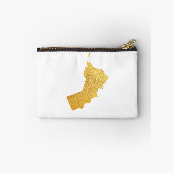 Item preview, Oman Gold Map designed and sold by ArtPrints.